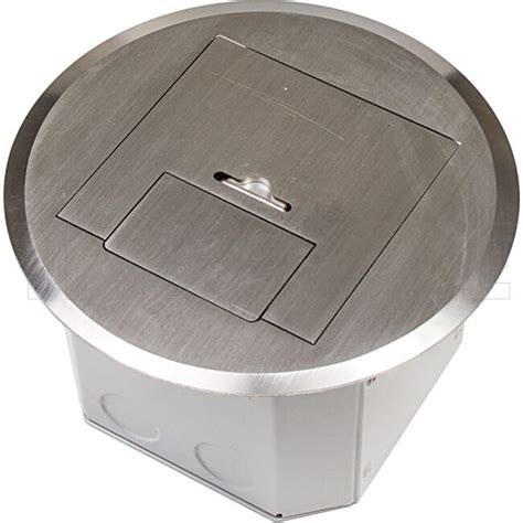 stainless steel floor boxes|surface mount floor box.